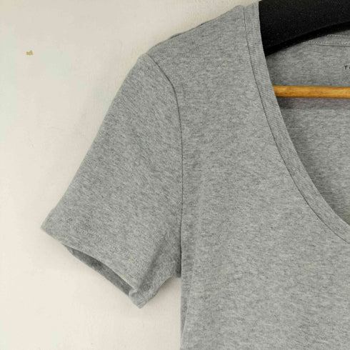 トミーヒルフィガー TOMMY HILFIGER ロゴ刺繍 S/S Tシャツ レディース import:S