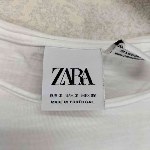 ザラ ZARA アクターコラボ プリントTシャツ メンズ S