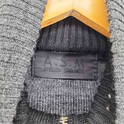 アトリエサブメン A.S.M ウールドライバーズニット メンズ JPN:48