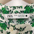 ザラ ZARA フラワープリントティアードロングワンピース レディース import:XS