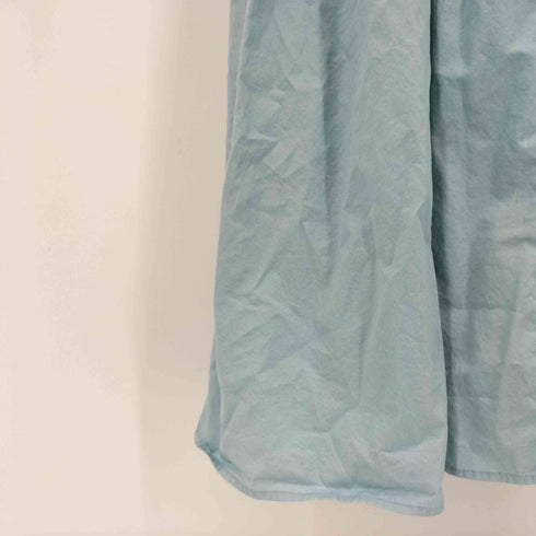 ザラ ZARA パフスリーブシャーリングワンピース レディース import:M