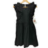 ザラ ZARA フリル ノースリーブワンピース レディース import:S