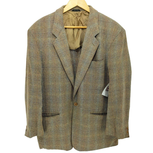 ミッソーニ ウオモ MISSONI UOMO イタリア製 総柄 1Bシングルテーラード ジャケット メンズ