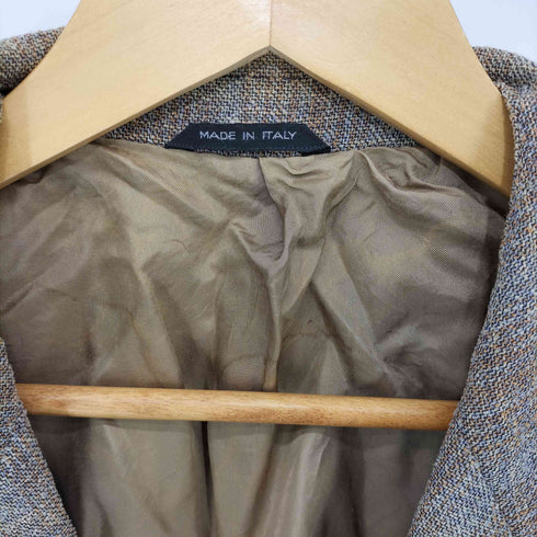 ミッソーニ ウオモ MISSONI UOMO イタリア製 総柄 1Bシングルテーラード ジャケット メンズ