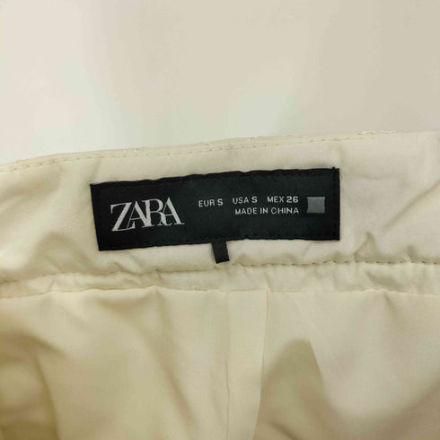 ザラ ZARA ハートキルティングミニスカート レディース S