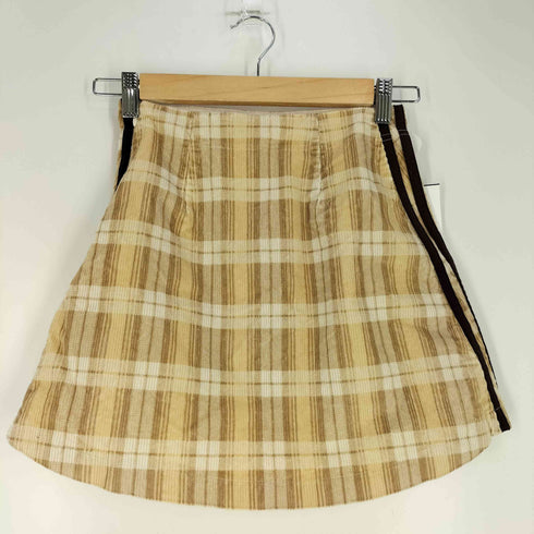 アディダスオリジナルス adidas Originals CORDUROY TARTAN SKIRT コーデュロイ タータンスカート レディース JPN:XS