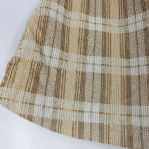 アディダスオリジナルス adidas Originals CORDUROY TARTAN SKIRT コーデュロイ タータンスカート レディース JPN:XS