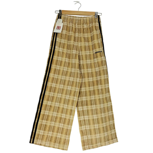アディダスオリジナルス adidas Originals CORDUROY TARTAN WIDE LEG PANTS コーデュロイ タータン ワイドレッグパンツ レディース JPN:S