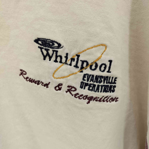 L.A. SPORTSWEAR 90s USA製 裾/袖シングル 星条旗 ボックス クルーネックTシャツ メンズ XL
