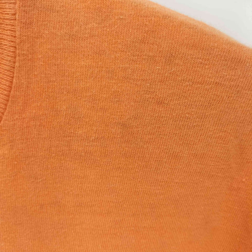 袖/裾シングル ポケット クルーネックTシャツ メンズ