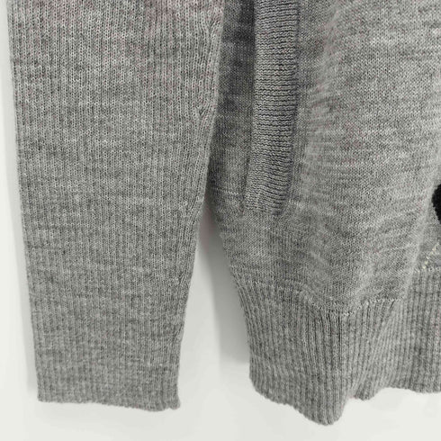 キャサリンハムネットロンドン KATHARINE HAMNETT LONDON アーガイル ダブルジップ ドライバーズニット メンズ import:M