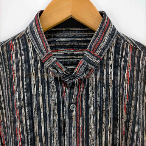 シアーバンドカラーシャツ メンズ JPN:M