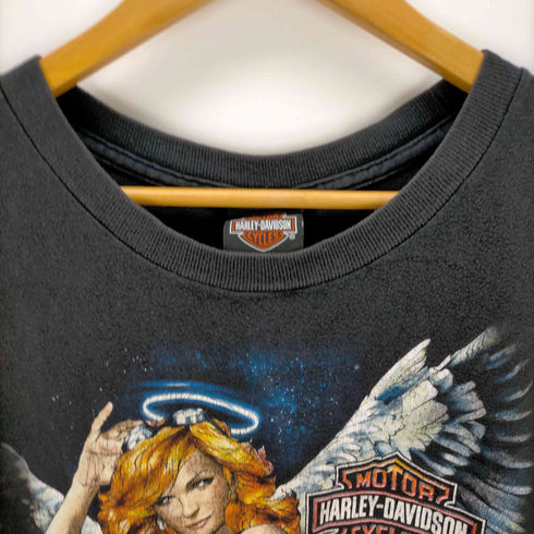 ハーレーダビッドソン HARLEY-DAVIDSON SPRIT OFTHE ROADプリント ノースリーブカットソー メンズ 2XL