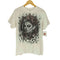 スカルローズプリントTシャツ メンズ M