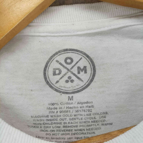 スカルローズプリントTシャツ メンズ M