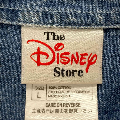 キャラクター デニムシャツ メンズ JPN:L