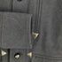 キャサリンハムネットロンドン KATHARINE HAMNETT LONDON BLOUSON 襟切替 ウールコート メンズ import:L