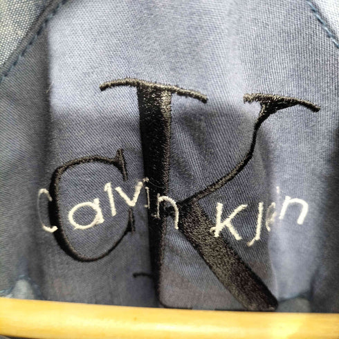 カルバンクライン CALVIN KLEIN 90-2000s スタンドカラー ウール混 スイングトップ メンズ import:M