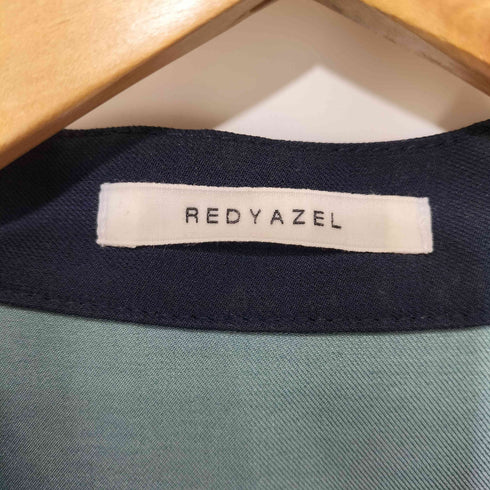 レディアゼル REDYAZEL ボウタイバイカラープリーツワンピース レディース JPN:M