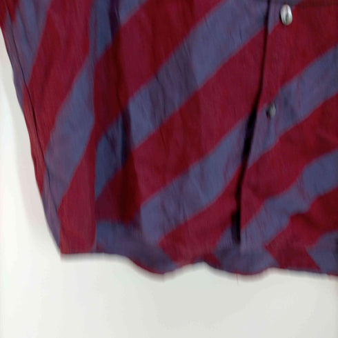 シャリーフ SHAREEF BIAS STRIPE BIG SHIRTS メンズ 1