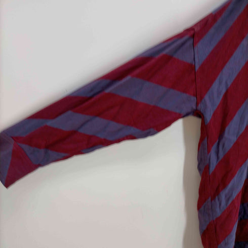 シャリーフ SHAREEF BIAS STRIPE BIG SHIRTS メンズ 1