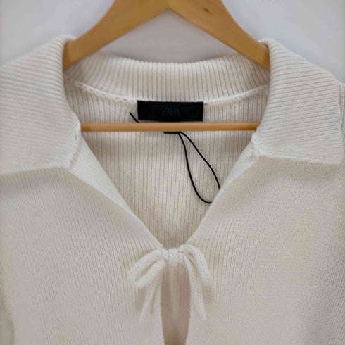 ザラ ZARA レースアップ ニット レディース JPN:S
