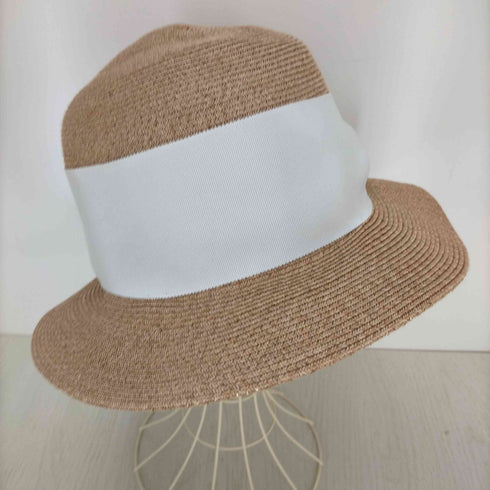 アシーナニューヨーク Athena New York リボン麦わら帽子 レディース