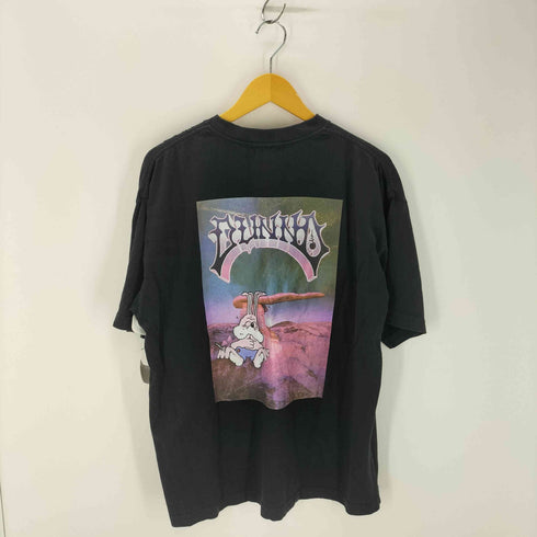 ドノウ DUNNO バックプリント クルーネックTシャツ メンズ JPN:L