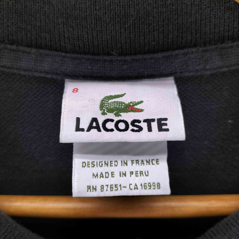 ラコステ LACOSTE 鹿の子 半袖ポロシャツ メンズ 8