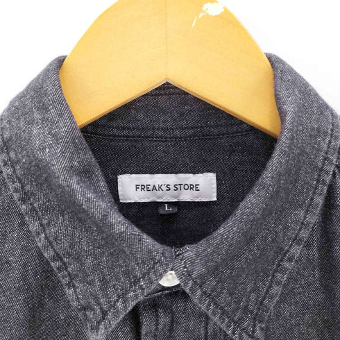 フリークスストア FREAKS STORE デニムシャツ メンズ JPN:L