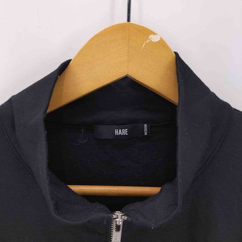 ハレ HARE ポンチハーフZIPオーバーカットソー メンズ JPN:M