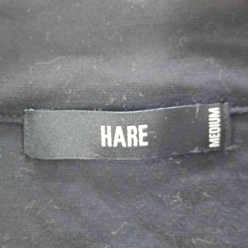 ハレ HARE ポンチハーフZIPオーバーカットソー メンズ JPN:M