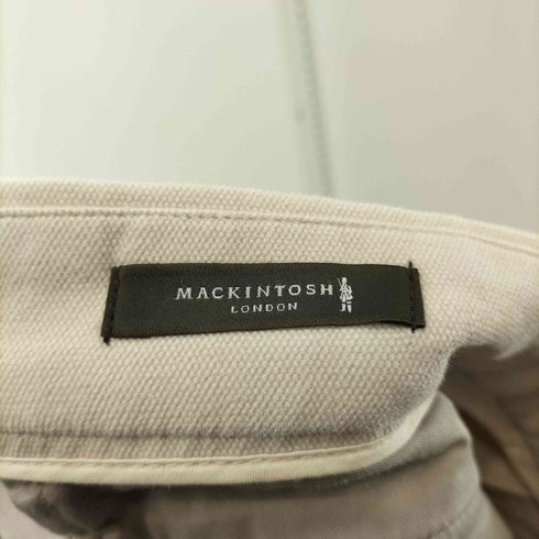 マッキントッシュ ロンドン Mackintosh LONDON ノータックコットンパンツ メンズ 90