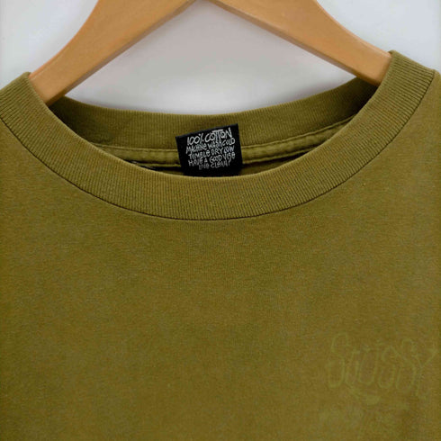 ステューシー Stussy USA製 黒タグ old シングルステッチ プリントTシャツ メンズ JPN:M