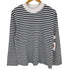 コス COS ハイネックボーダーTシャツ レディース import:M