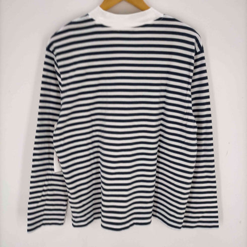 コス COS ハイネックボーダーTシャツ レディース import:M