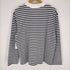 コス COS ハイネックボーダーTシャツ レディース import:M