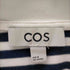 コス COS ハイネックボーダーTシャツ レディース import:M