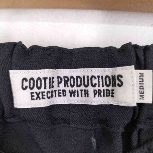 クーディプロダクション cootie productions Polyester Twill 1 Tuck Easy Pants メンズ JPN:M