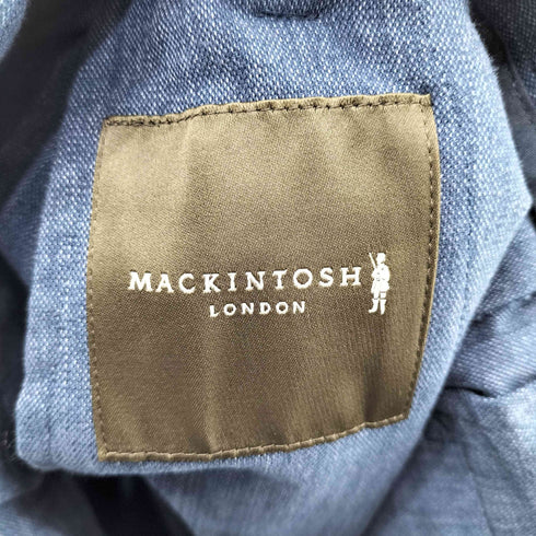 マッキントッシュ ロンドン Mackintosh LONDON リネン混 2タック スラックスパンツ メンズ 40