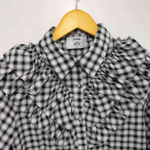 ジュエティ jouetie フリルロングシャツワンピース レディース JPN:M