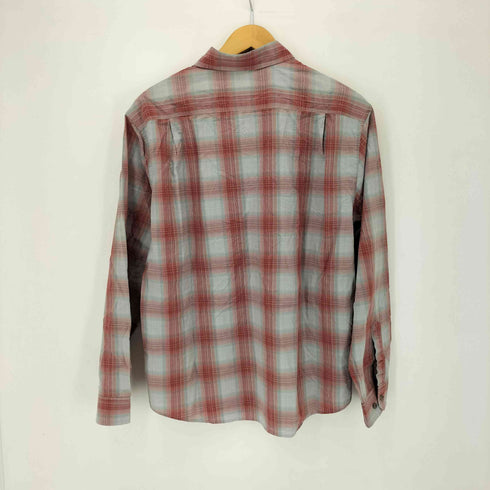 エディーバウアー Eddie Bauer オンブレチェックL/Sレギュラーカラーシャツ メンズ JPN:M