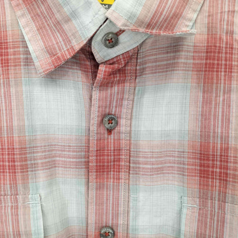 エディーバウアー Eddie Bauer オンブレチェックL/Sレギュラーカラーシャツ メンズ JPN:M
