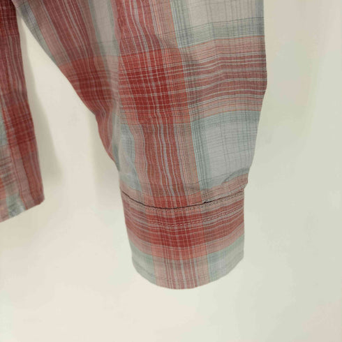 エディーバウアー Eddie Bauer オンブレチェックL/Sレギュラーカラーシャツ メンズ JPN:M