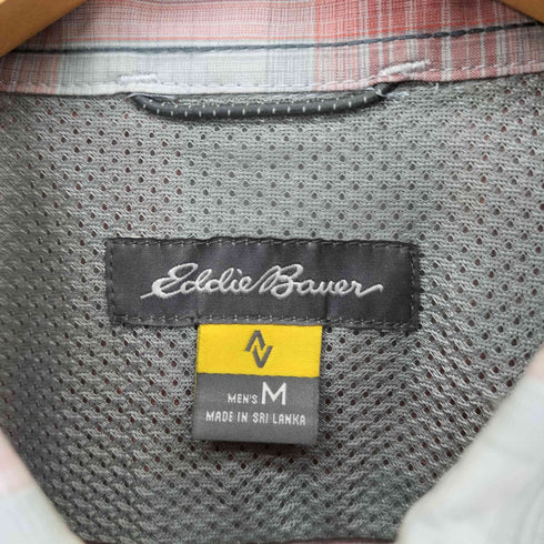 エディーバウアー Eddie Bauer オンブレチェックL/Sレギュラーカラーシャツ メンズ JPN:M