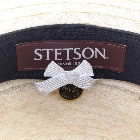 ステットソン STETSON LINEN BRAID KANKAN HAT メンズ 7 1/2