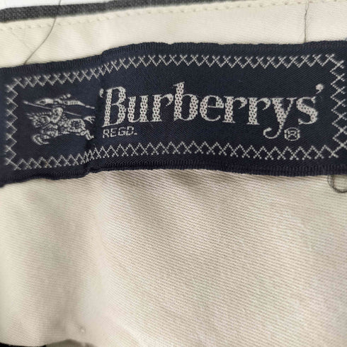 バーバリーズ BURBERRYS ウール2タックスラックスパンツ メンズ JPN:84-94