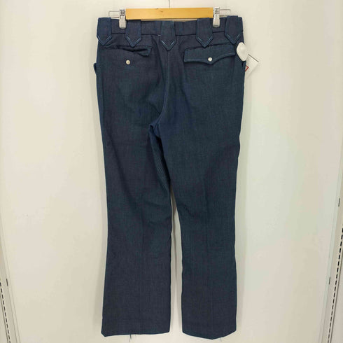 WESTERN WEAR 70S 棒TALONジップ セミフレア スラックスパンツ メンズ