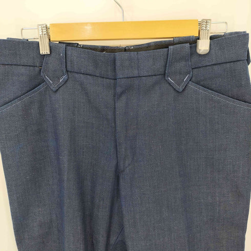 WESTERN WEAR 70S 棒TALONジップ セミフレア スラックスパンツ メンズ
