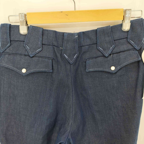 WESTERN WEAR 70S 棒TALONジップ セミフレア スラックスパンツ メンズ